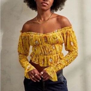 Urban Outfitters Isla Off the Shoulder Top